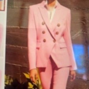 Veronica Beard Miller Dickey Jacket Blazer Pink